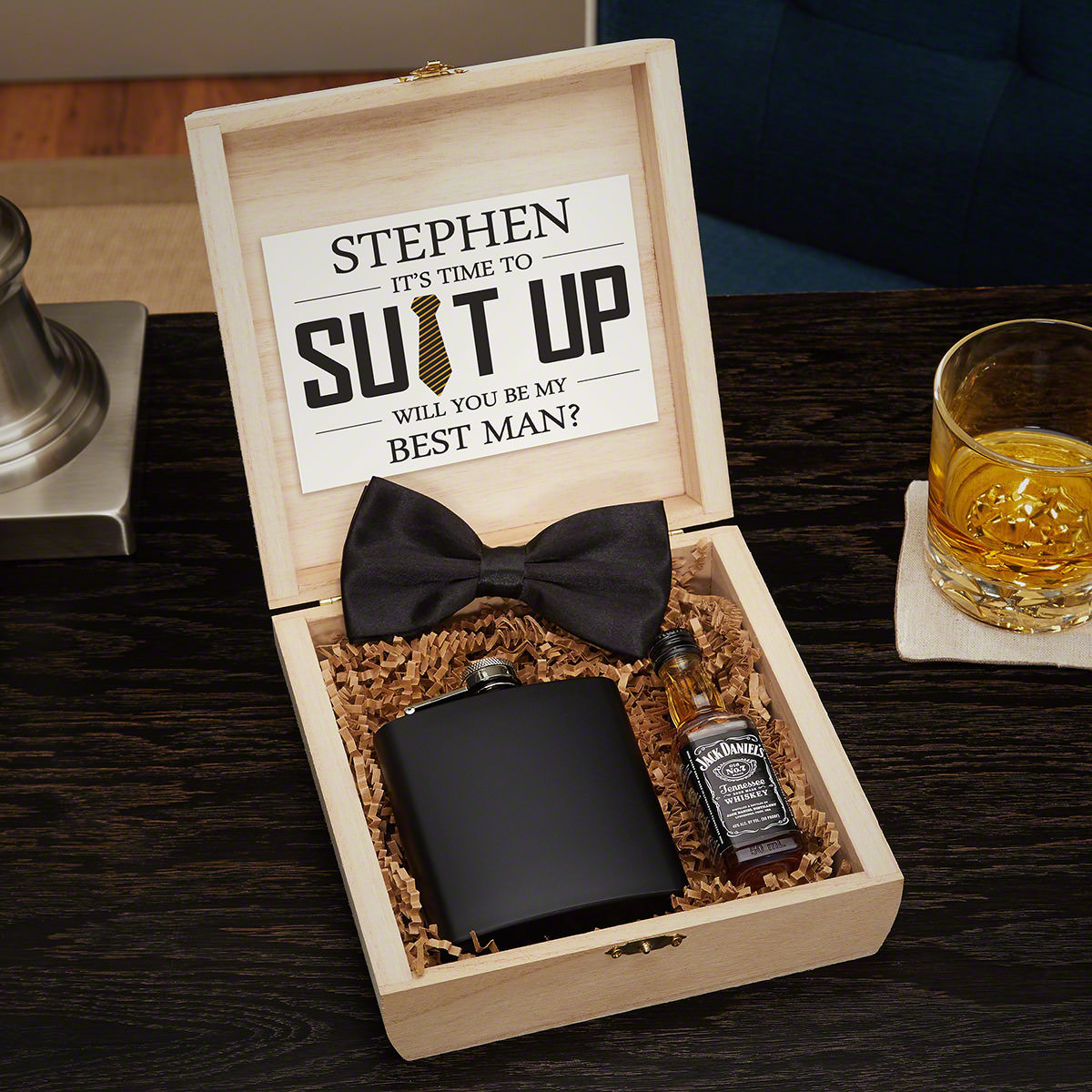 Best ideas about Best Man Gift Ideas From Groom
. Save or Pin Personalized Groomsmen Gifts and Wooden Crate Set Now.