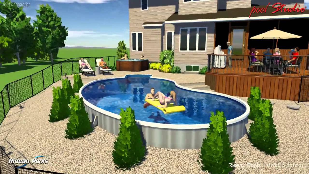 Best ideas about Best Semi Inground Pool
. Save or Pin 16 x 32 Kidney Semi Inground Design by Rideau Pools Ottawa Now.