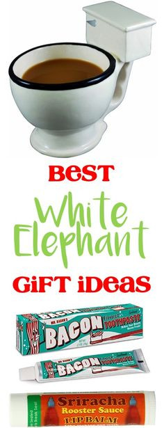 Best ideas about Best White Elephant Gift Ideas
. Save or Pin White elephant White elephant t and Elephant ts on Now.