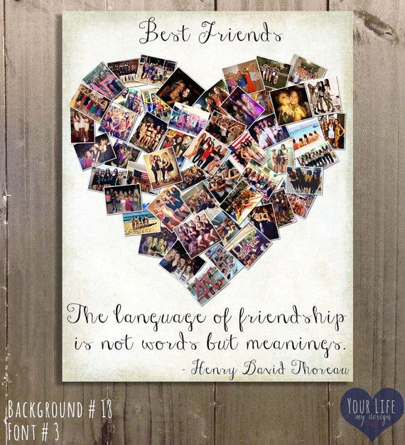 Best ideas about Bff Birthday Gifts
. Save or Pin Gift for Best Friends Collage Gift for Sister Now.