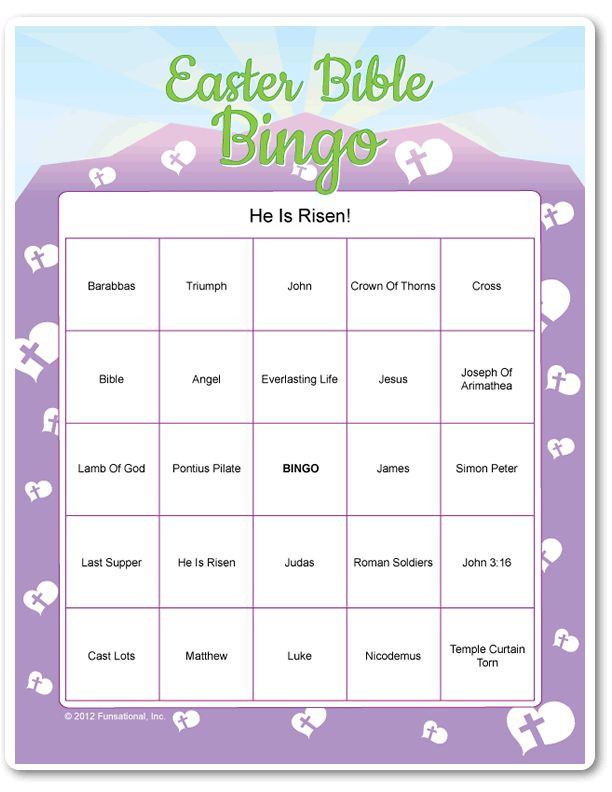 Best ideas about Bible Crafts For Adults
. Save or Pin Printable Easter Bible Bingo easter Pinterest Now.