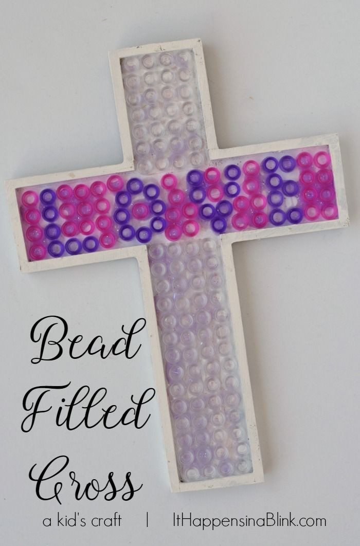 Best ideas about Bible Crafts For Adults
. Save or Pin Bead Filled Cross Craft Now.