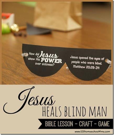 Best ideas about Bible Crafts For Adults
. Save or Pin Jesus Heals Blind Man Lesson Now.