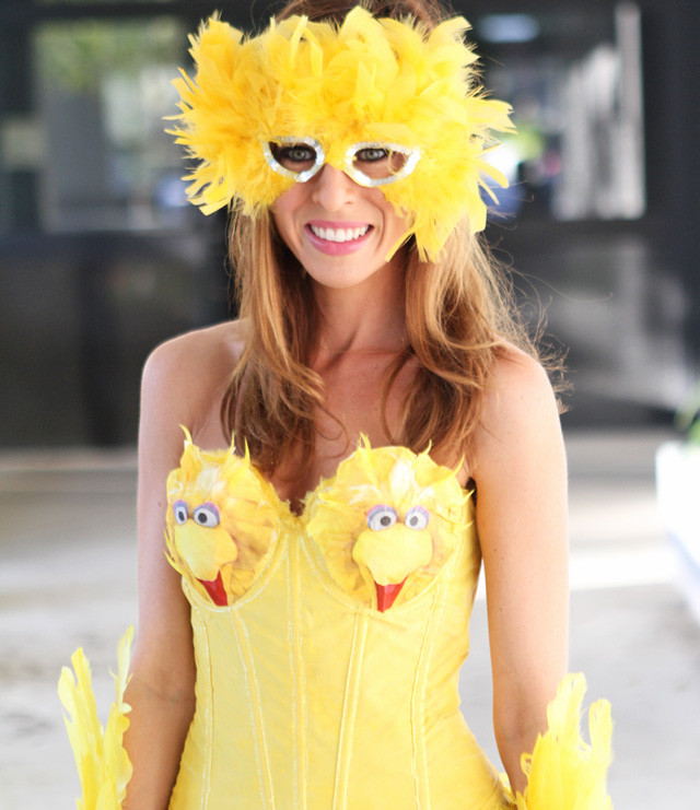 Best ideas about Big Bird Costume DIY
. Save or Pin Halloween DIY Sesame Street Now.