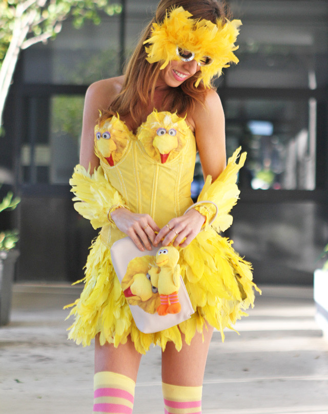 Best ideas about Big Bird Costume DIY
. Save or Pin Halloween DIY Sesame Street Now.