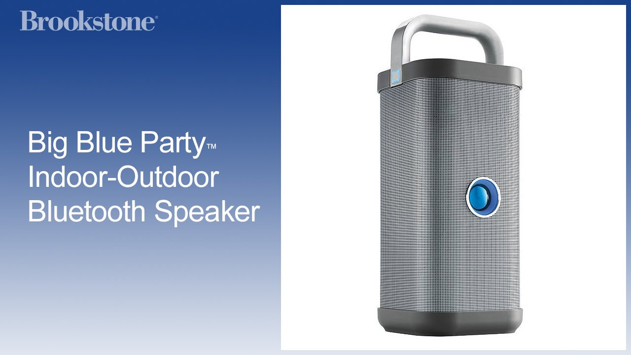 Best ideas about Big Blue Party Indoor-Outdoor Bluetooth Speaker
. Save or Pin Big Blue Party™ Indoor Outdoor Bluetooth Speaker Now.