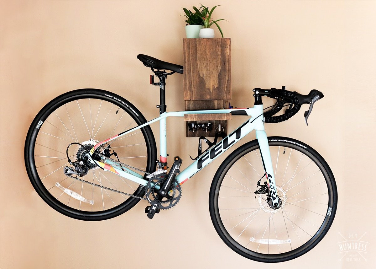 Best ideas about Bike Wall Mount DIY
. Save or Pin DIY Wall Mounted Bike Rack DIY Huntress Now.