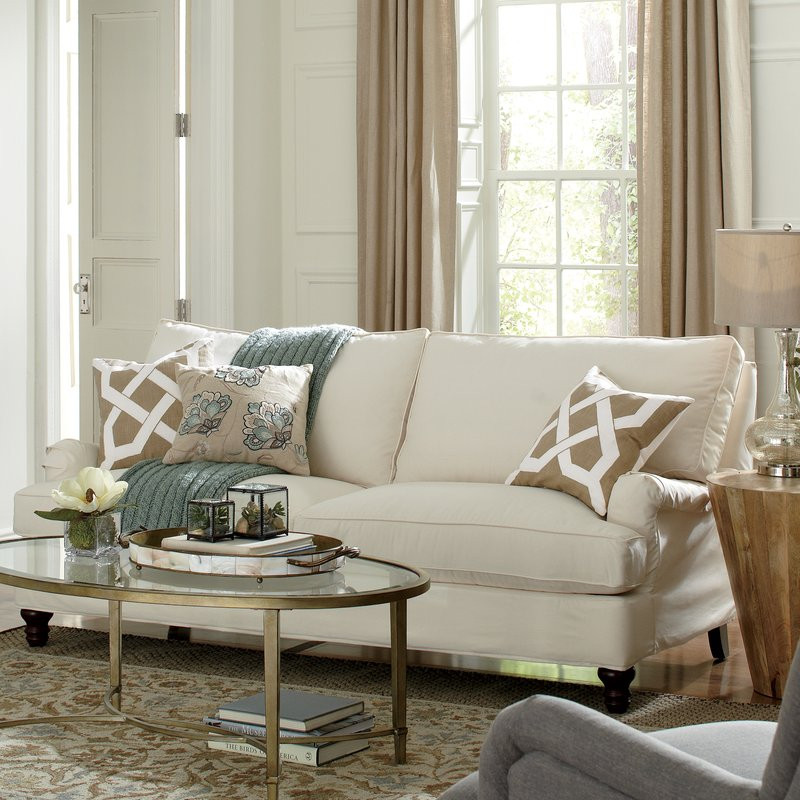Best ideas about Birch Lane Sofa
. Save or Pin Birch Lane Montgomery Slipcovered Sofa & Reviews Now.