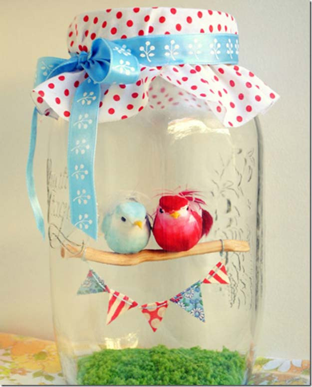 Best ideas about Bird Crafts For Adults
. Save or Pin 34 Mason Jar Valentine Crafts Now.