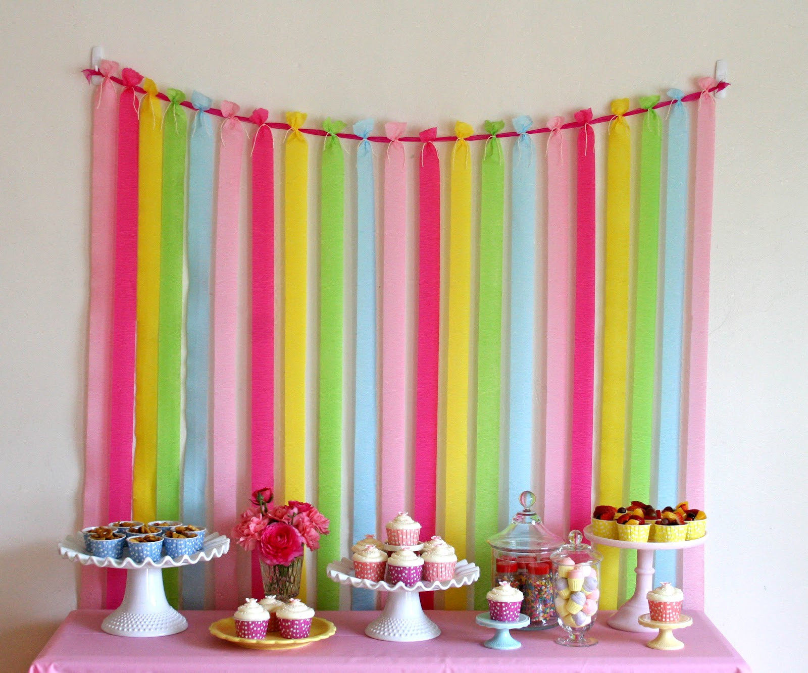 Best ideas about Birthday Backdrop Decorations
. Save or Pin Pretty Party Backdrop – Glorious Treats Now.