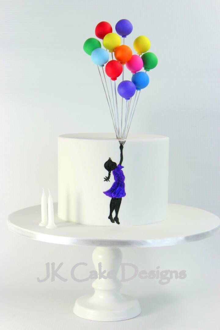 Best ideas about Birthday Balloons And Cake
. Save or Pin Balloons cake JK Cake designs Pinterest Now.