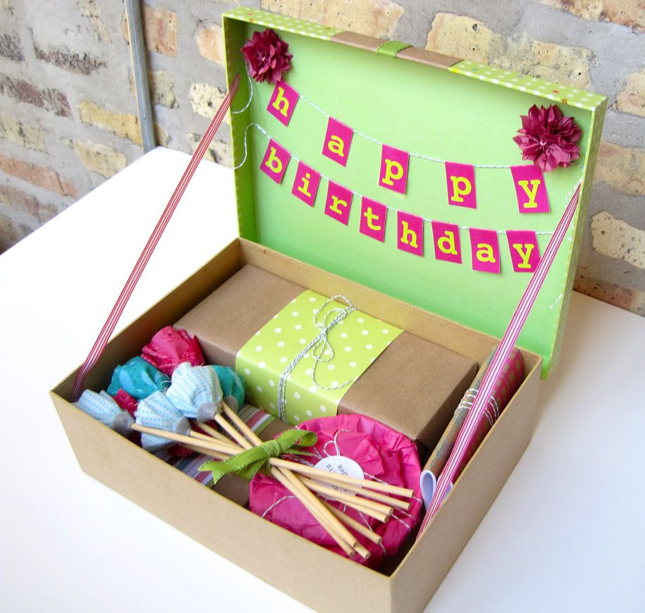 Best ideas about Birthday Box Gift Ideas
. Save or Pin birthday box Event Party Now.