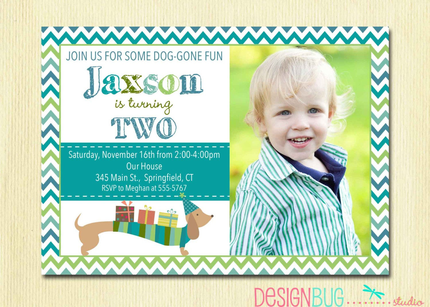 Best ideas about Birthday Boy Invitations
. Save or Pin Birthday Boy Dog Invitation Weiner Dog Dachshund Invite Now.