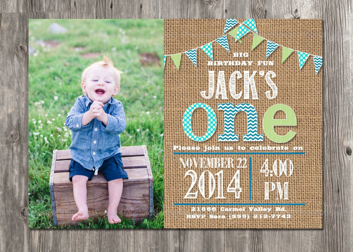 Best ideas about Birthday Boy Invitations
. Save or Pin First Birthday Invitation Boy s 1st Party Invite by Now.