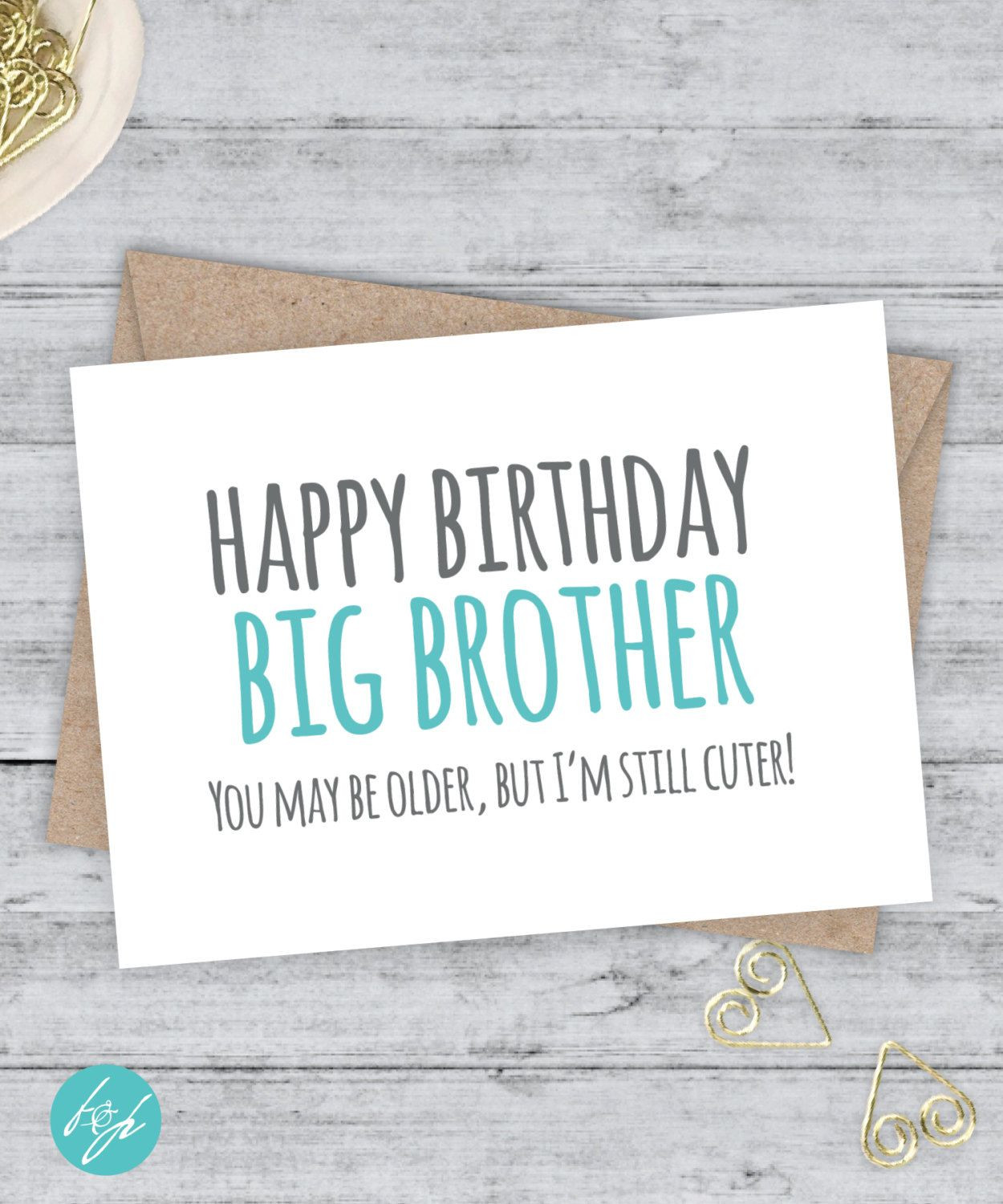 Best ideas about Birthday Brother Funny
. Save or Pin Funny Birthday Card Brother Birthday Sister Birthday Now.