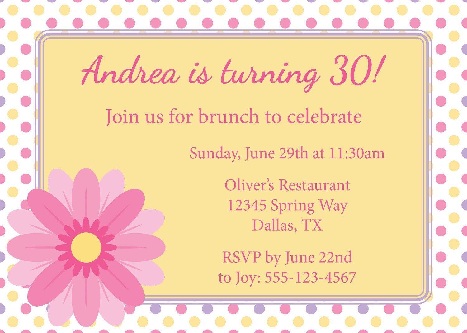 Best ideas about Birthday Brunch Invitations
. Save or Pin Spring Brunch Birthday Brunch Invitation DIY by Now.