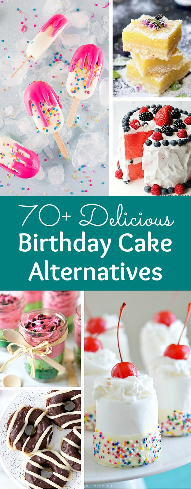 Best ideas about Birthday Cake Alternatives
. Save or Pin 70 Creative Birthday Cake Alternatives Now.