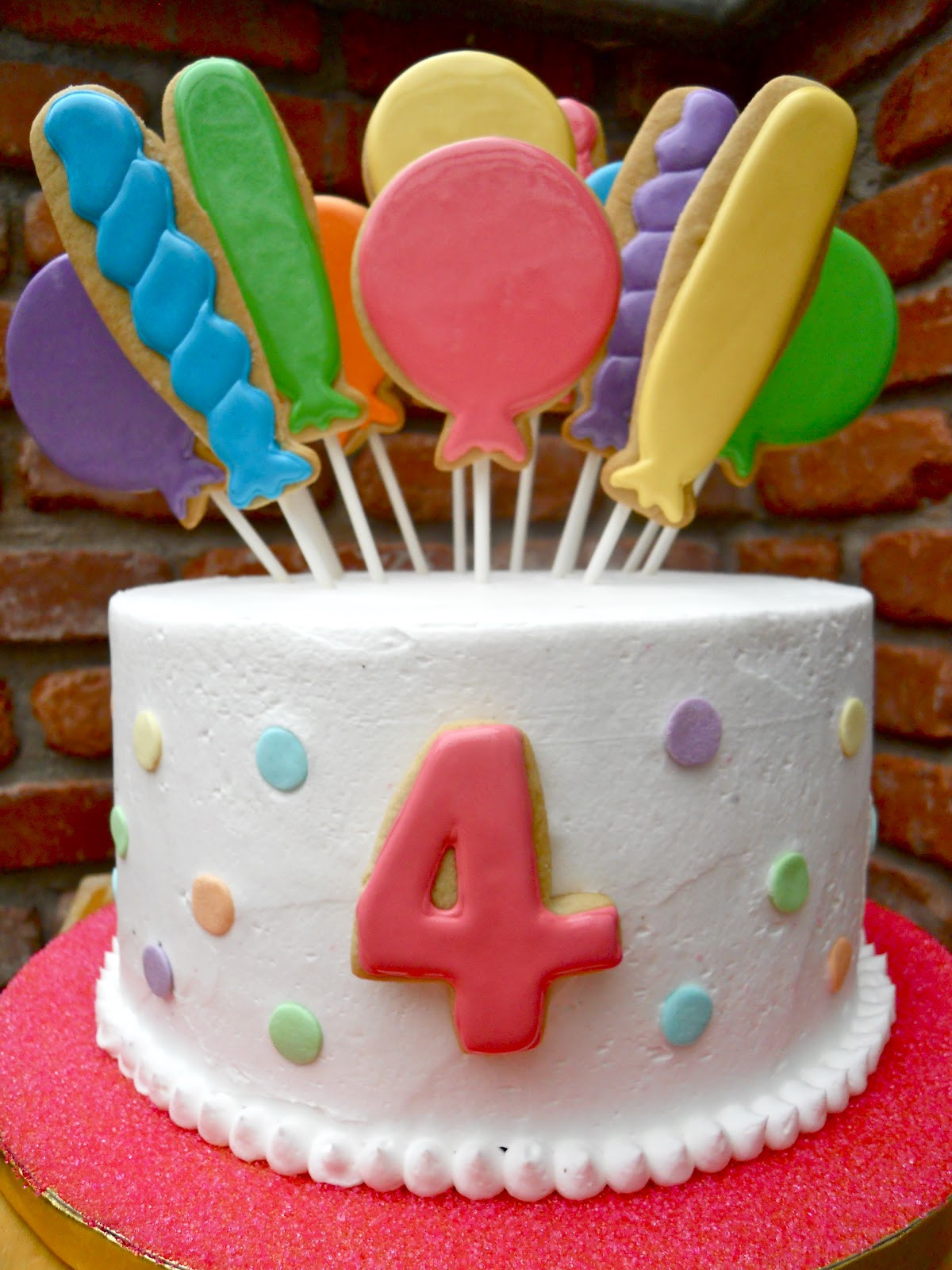 Best ideas about Birthday Cake And Balloons
. Save or Pin Oh Sugar Events Balloon Birthday Cake Now.