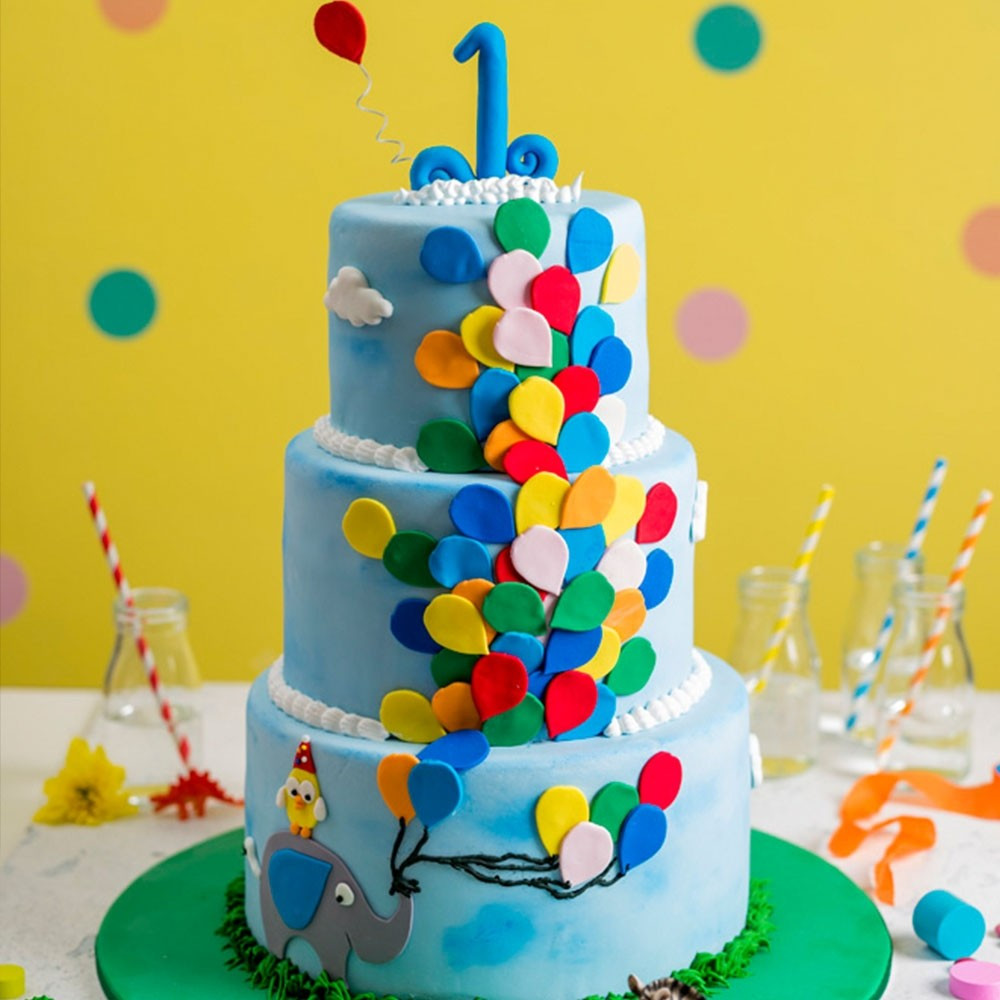 Best ideas about Birthday Cake And Balloons
. Save or Pin Balloon Birthday Cake Now.