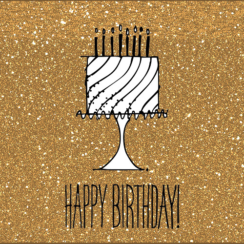 Best ideas about Birthday Cake Animated Gif
. Save or Pin stylish gold glitter cake happy birthday wishes Now.