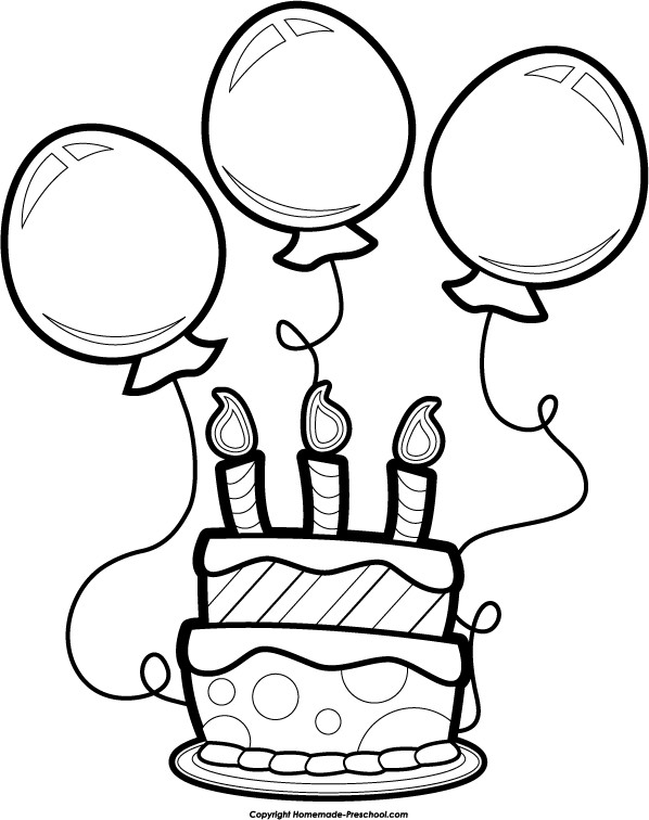 Best ideas about Birthday Cake Black And White
. Save or Pin Free Black And White Birthday Clip Art Now.