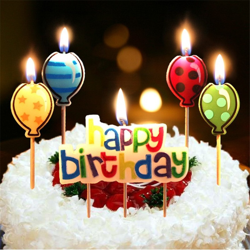 Best ideas about Birthday Cake Candles
. Save or Pin Aliexpress Buy 5PCS Happy Birthday Candle Cake Now.