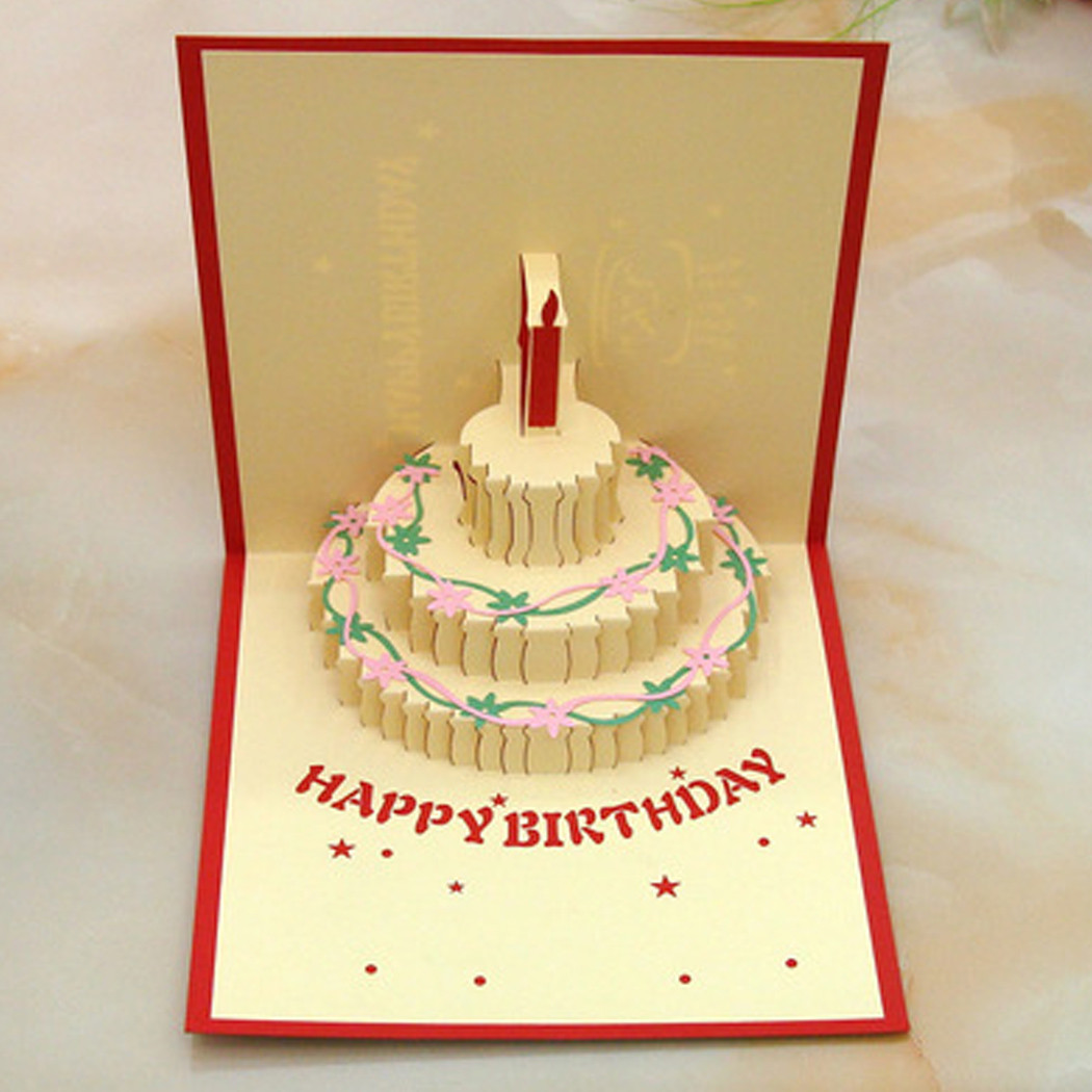 Best ideas about Birthday Cake Card
. Save or Pin Greeting Card 3D Handmade Pop Up BIG BEN Happy Birthday Now.