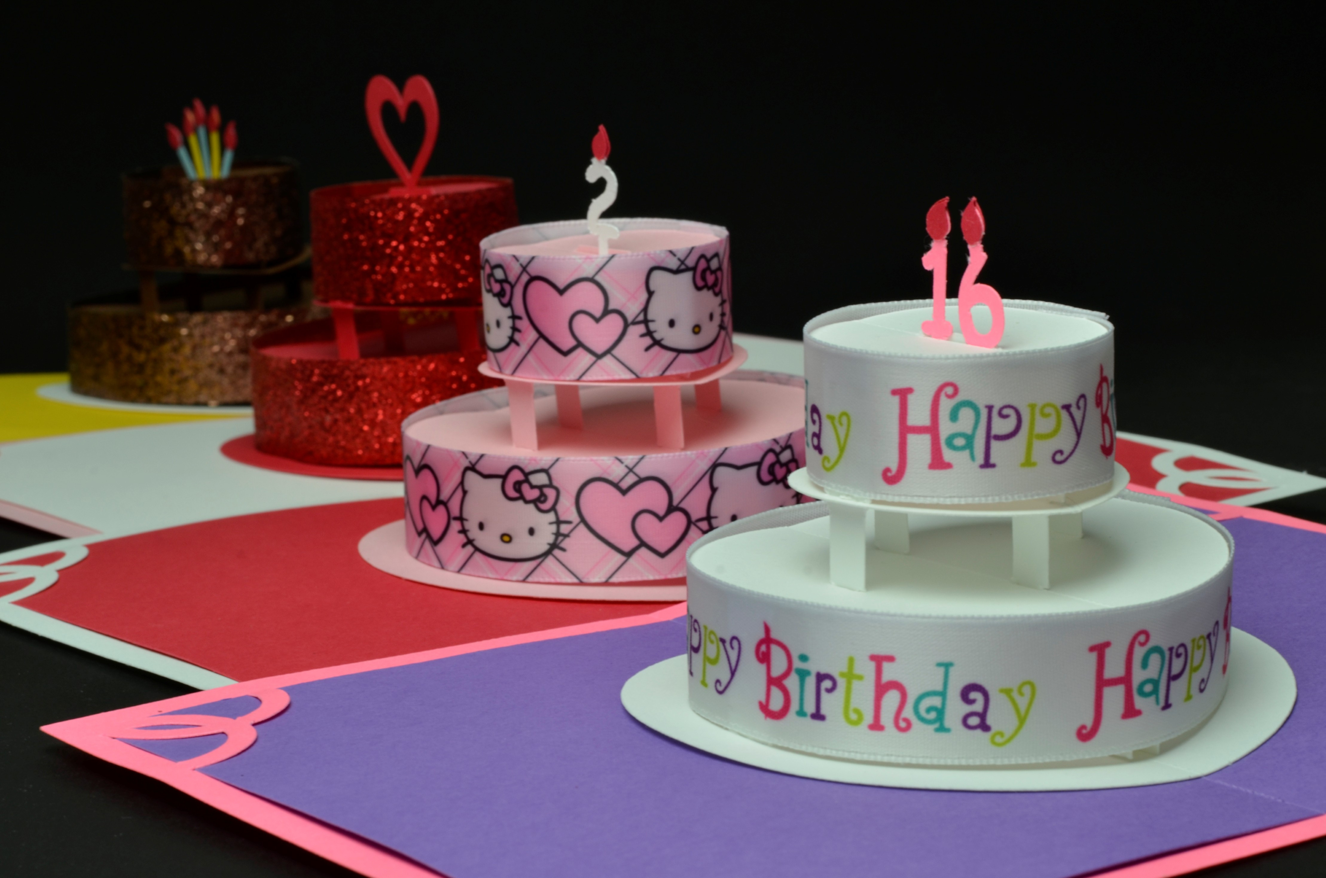 Best ideas about Birthday Cake Card
. Save or Pin How to make a Birthday Cake or Wedding Cake Pop Up Card Now.