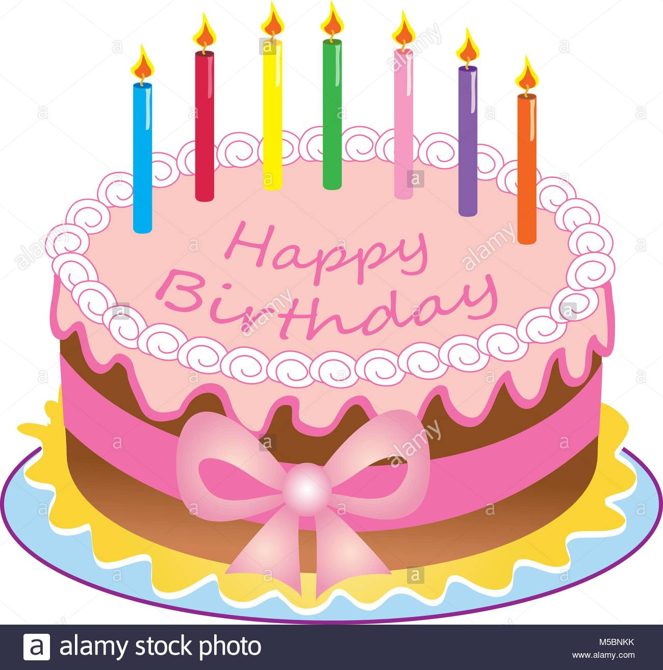 Best ideas about Birthday Cake Cartoon
. Save or Pin A cartoon happy birthday cake with colored candles sugar Now.