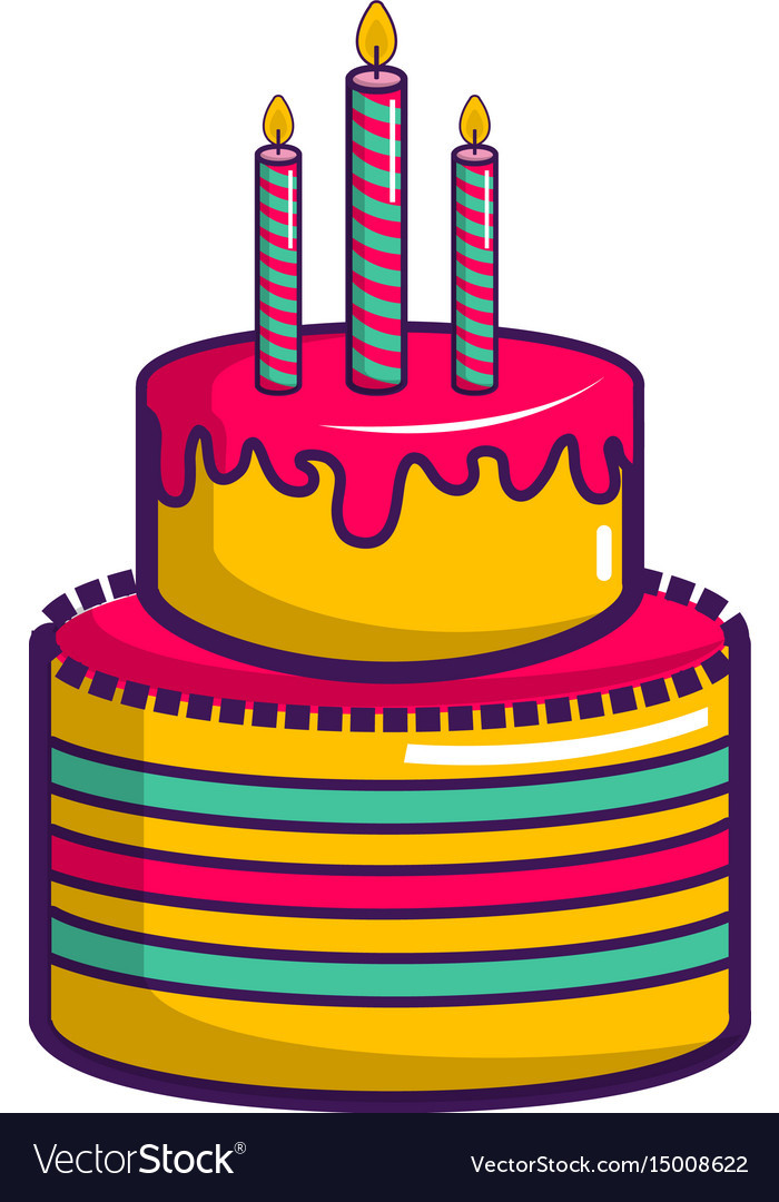 Best ideas about Birthday Cake Cartoon
. Save or Pin Colorful birthday cake icon cartoon style Vector Image Now.