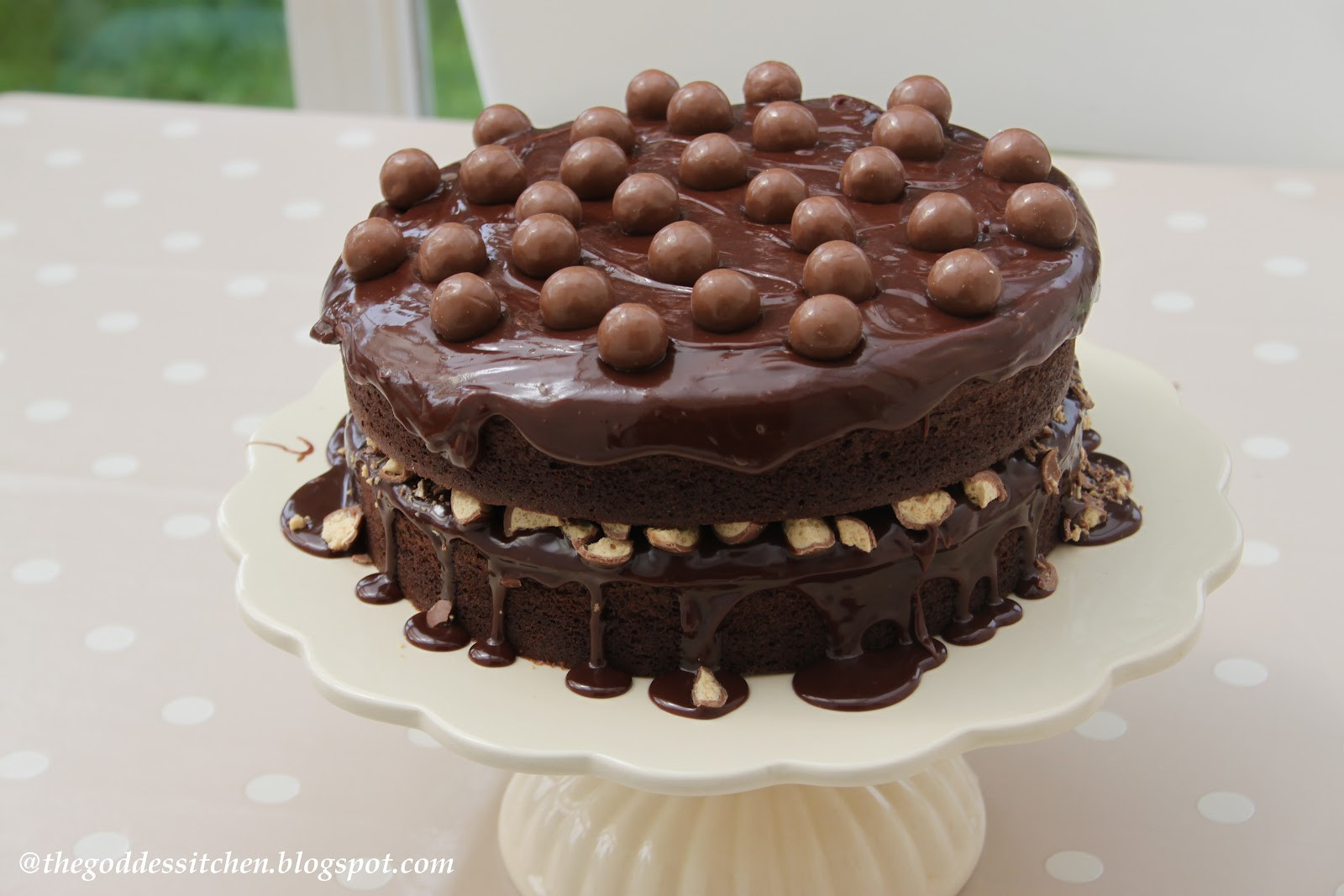 Best ideas about Birthday Cake Chocolate
. Save or Pin The Goddess s Kitchen ♥ Chocolate Birthday Cake Now.