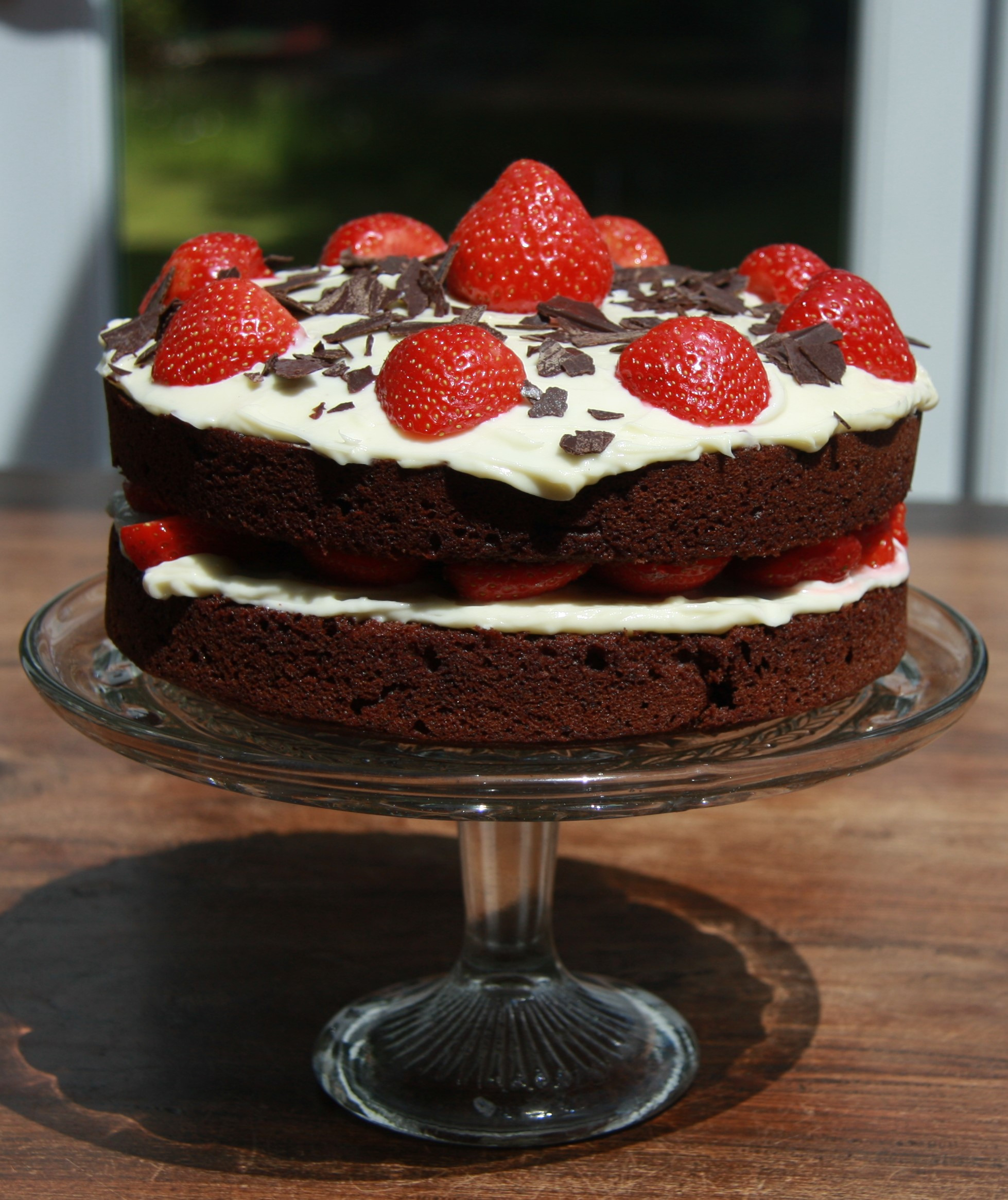 Best ideas about Birthday Cake Chocolate
. Save or Pin Chocolate Sponge with Strawberries and Cream Cheese Icing Now.