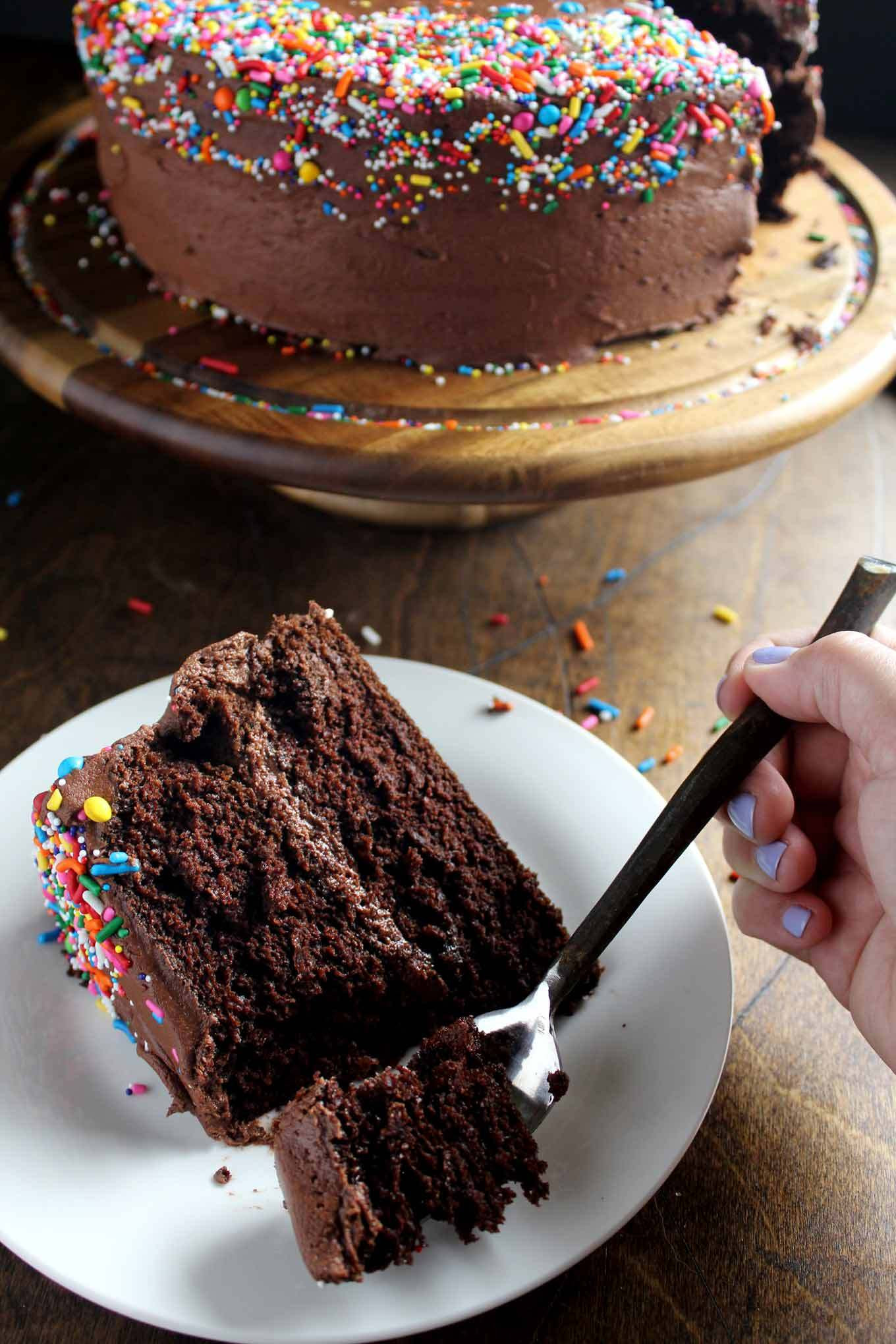 Best ideas about Birthday Cake Chocolate
. Save or Pin Classic Chocolate Birthday Cake Now.