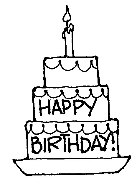 Best ideas about Birthday Cake Clip Art Black And White
. Save or Pin Birthday Clipart Black And White Cliparts Now.