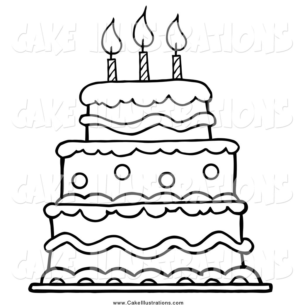 Best ideas about Birthday Cake Clip Art Black And White
. Save or Pin Cake clipart colouring page Pencil and in color cake Now.