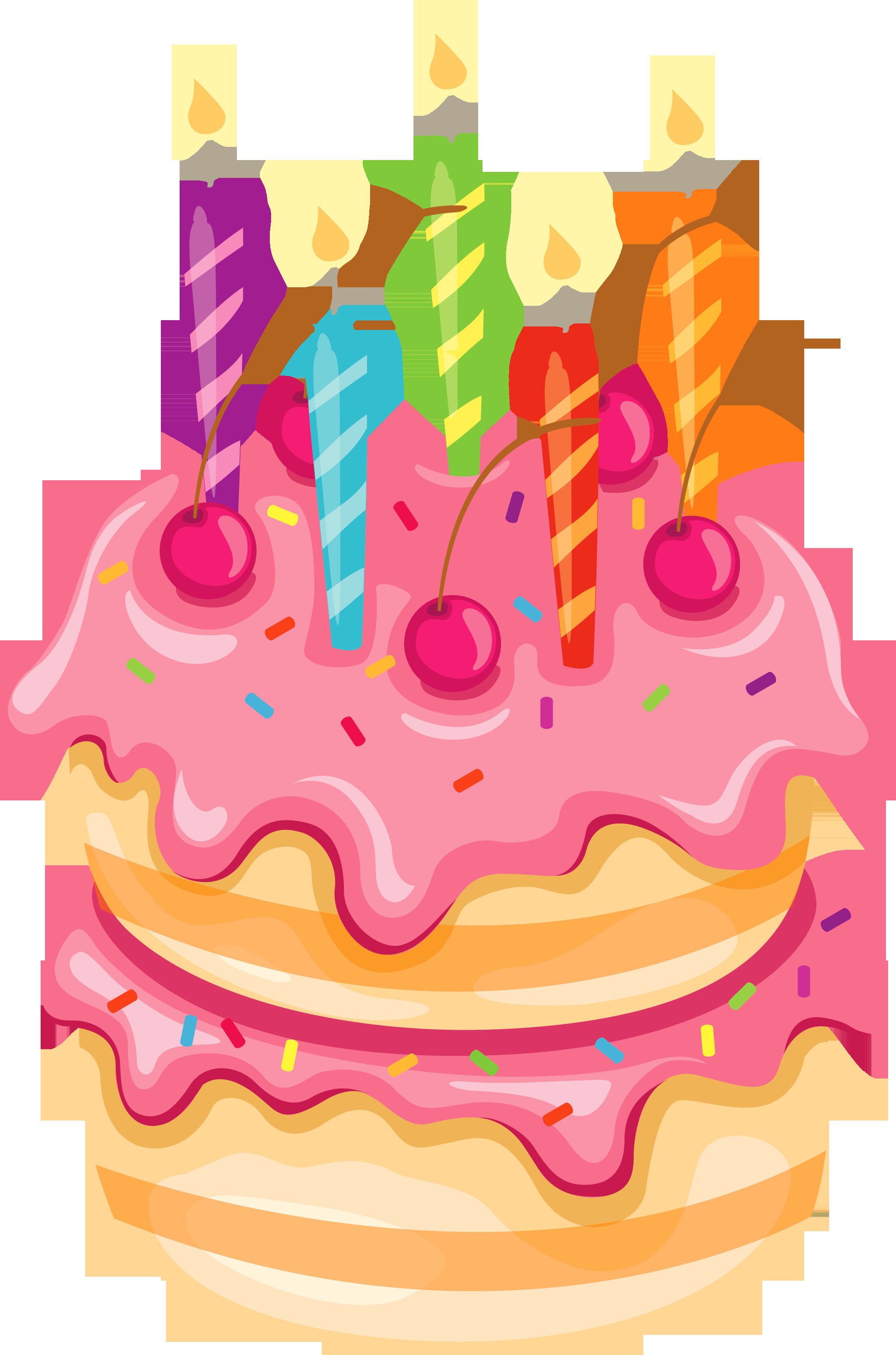 Best ideas about Birthday Cake Clip Art
. Save or Pin Pink Cake with Candles PNG Clipart Now.