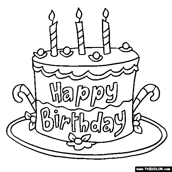 Best ideas about Birthday Cake Coloring Page
. Save or Pin Birthday line Coloring Pages Now.