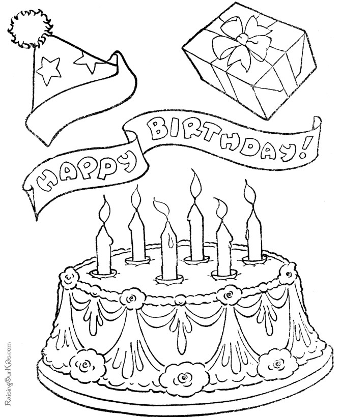 Best ideas about Birthday Cake Coloring Page
. Save or Pin November 2010 Now.