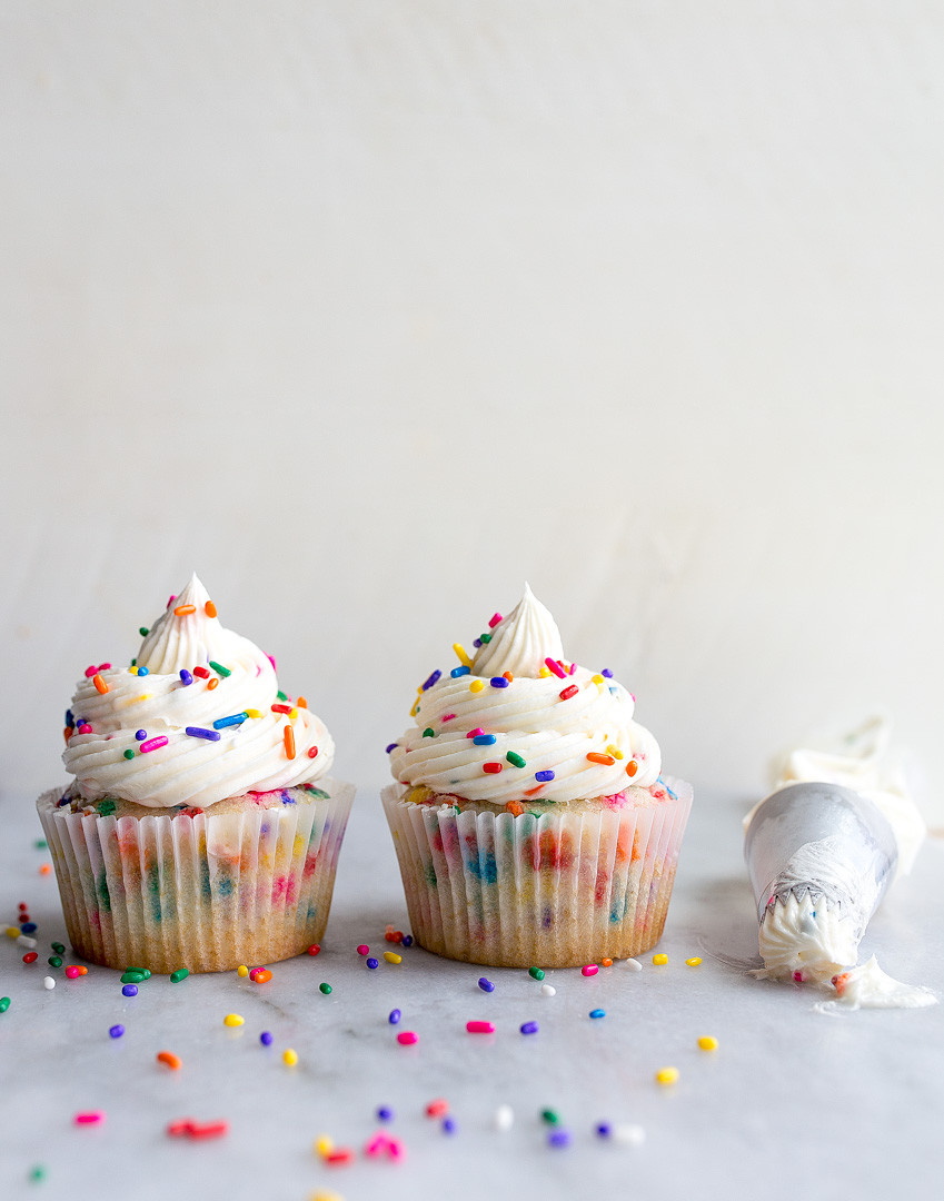 Best ideas about Birthday Cake Cupcakes
. Save or Pin Birthday Cake Cupcakes with Sprinkles small batch recipe Now.