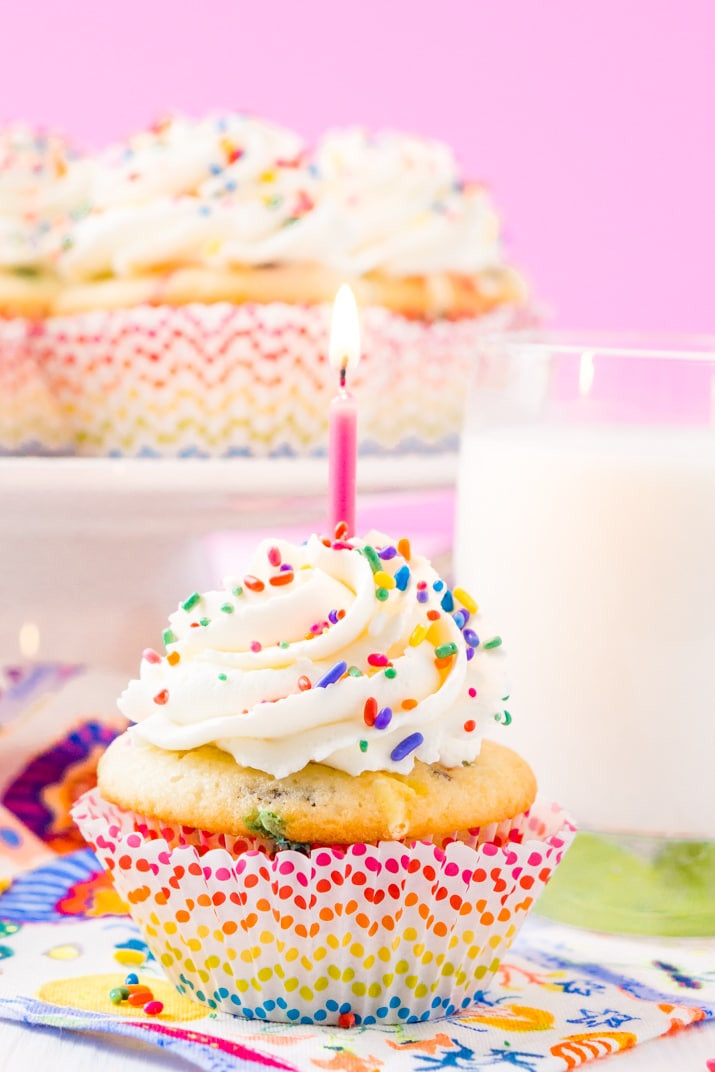 Best ideas about Birthday Cake Cupcakes
. Save or Pin Funfetti Birthday Cupcakes Recipe Now.