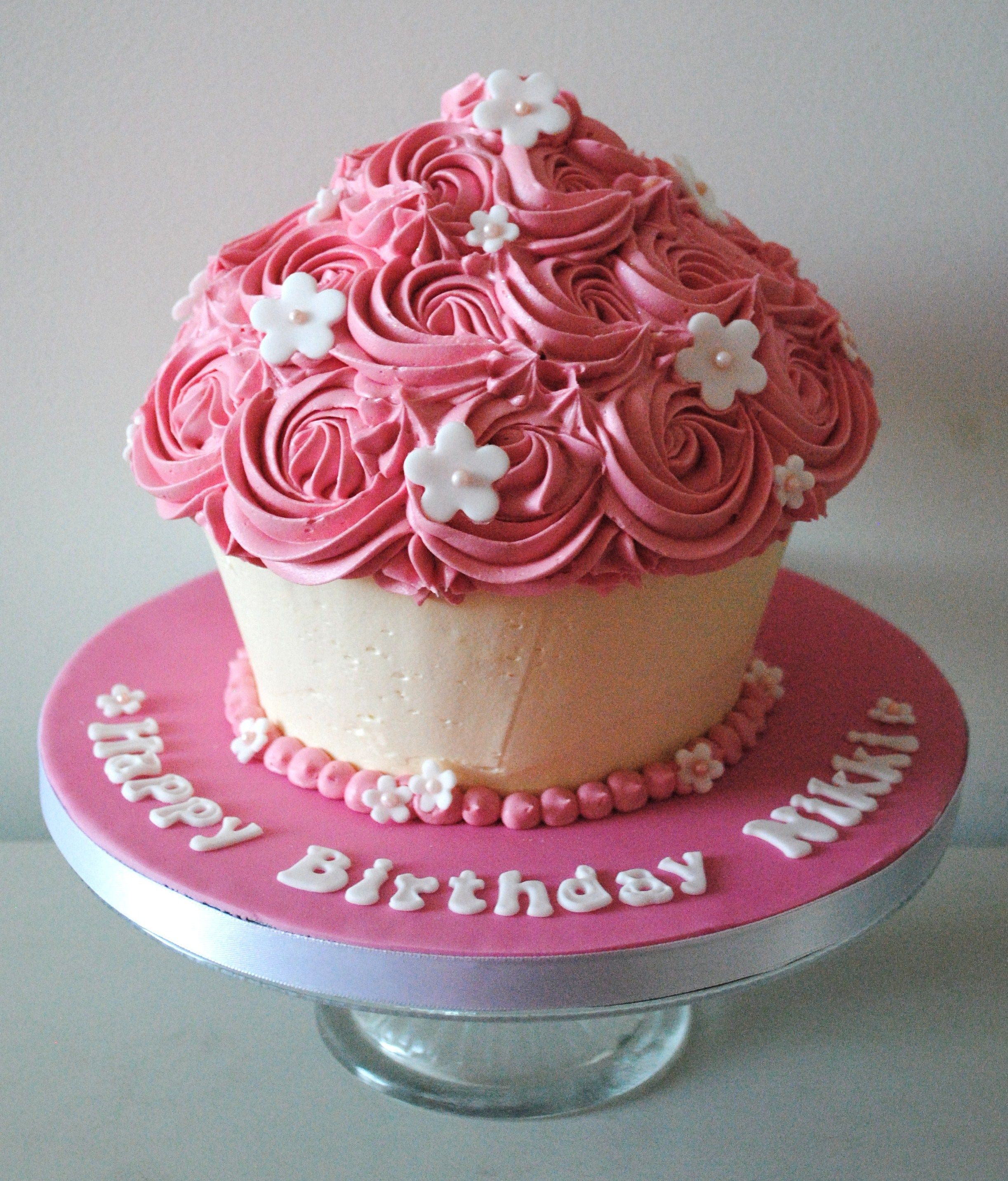 Best ideas about Birthday Cake Cupcakes
. Save or Pin giant cupcake cake Google Search Cupcakes Now.