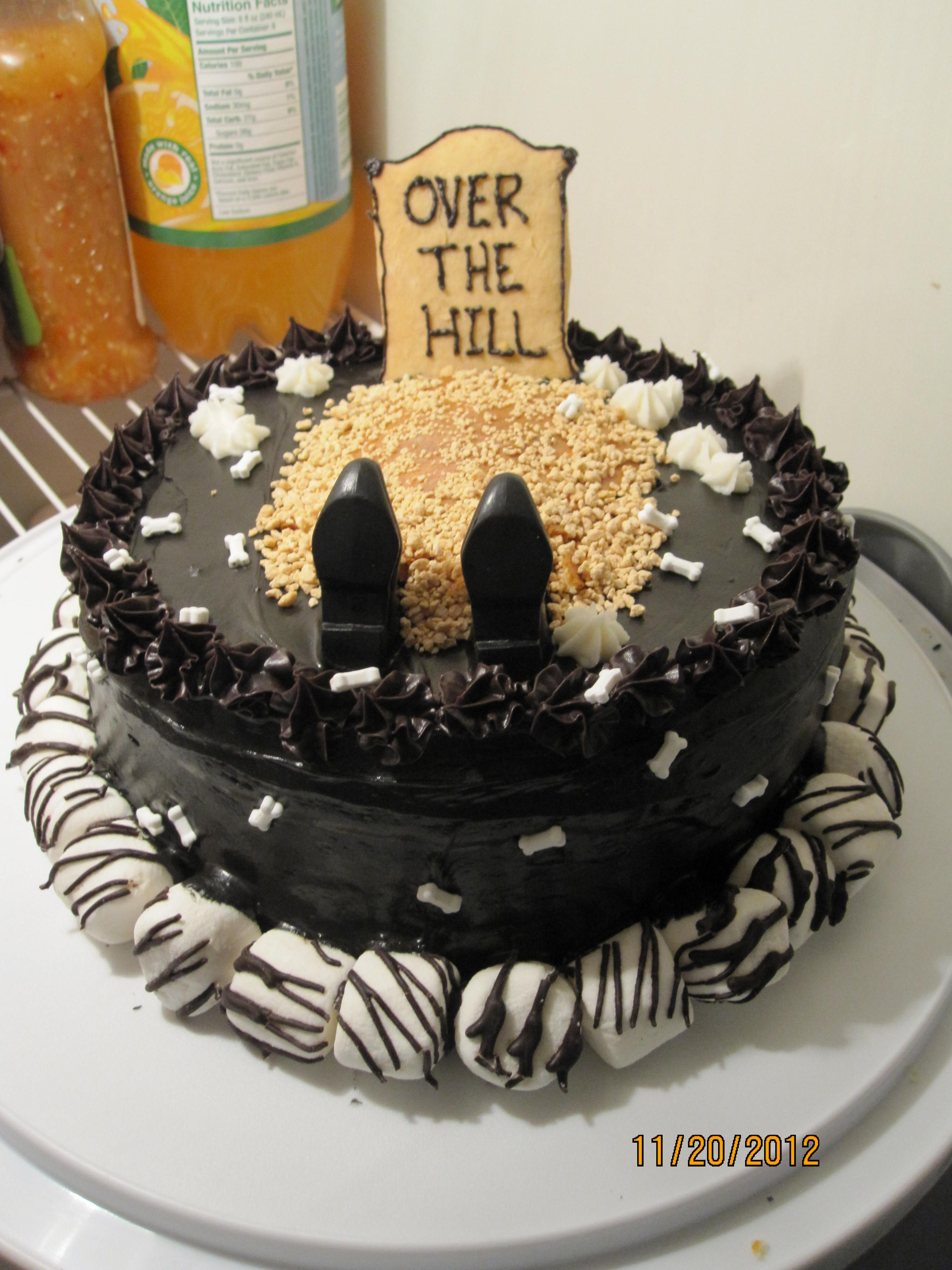 Best ideas about Birthday Cake Designs For Him
. Save or Pin Over the hill cake i made My things Now.