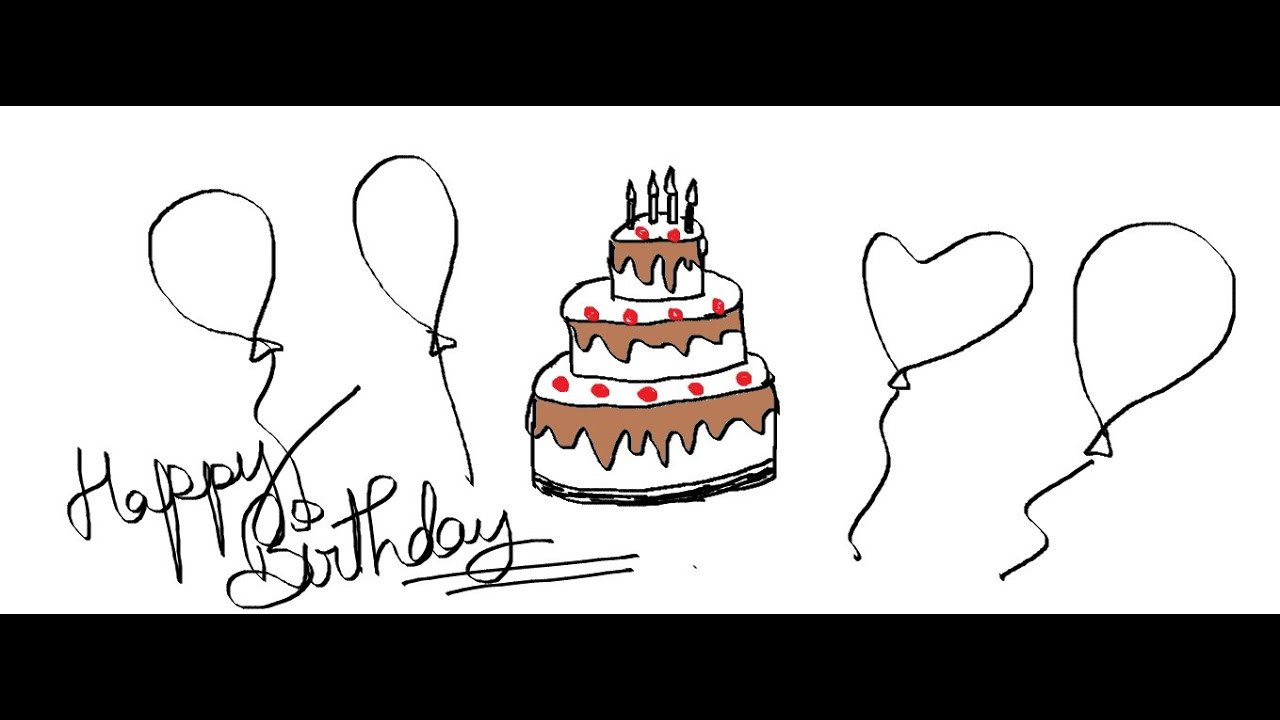 Best ideas about Birthday Cake Drawing
. Save or Pin Easy Kids Drawing Lessons How to Draw a Cartoon Birthday Now.