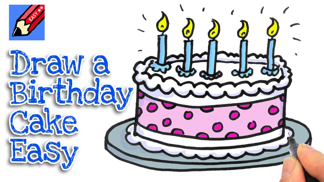 Best ideas about Birthday Cake Drawing
. Save or Pin How to draw a birthday cake Now.