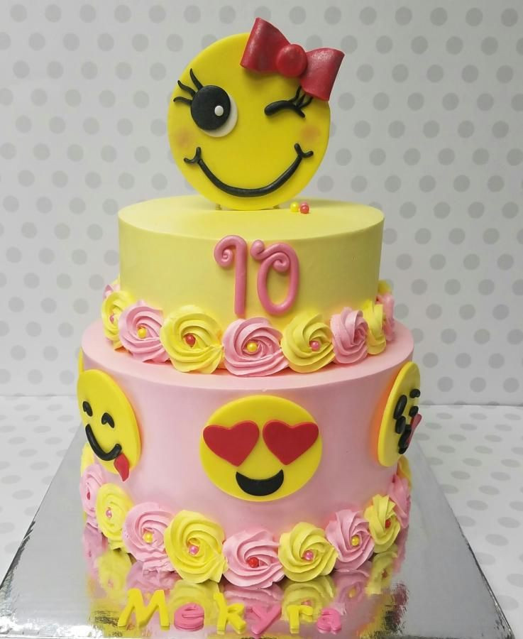 Best ideas about Birthday Cake Emoji
. Save or Pin Emoji cake Cake by Pastry Bag Cake Co But in blue for my Now.