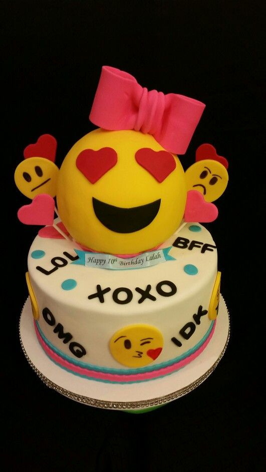 Best ideas about Birthday Cake Emoji
. Save or Pin Emoji Cake Delicate Creations Custom Cakes Now.