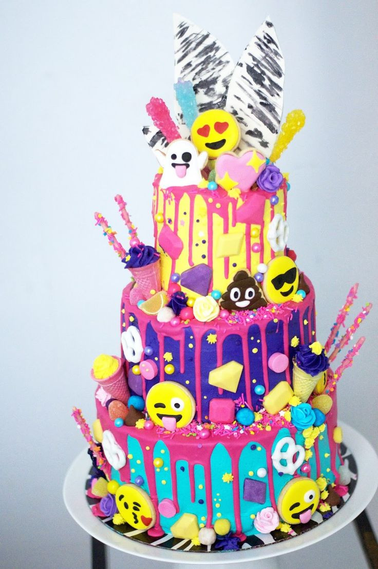 Best ideas about Birthday Cake Emoji
. Save or Pin THE PARTY PARADE Emoji Cake bolos Pinterest Now.