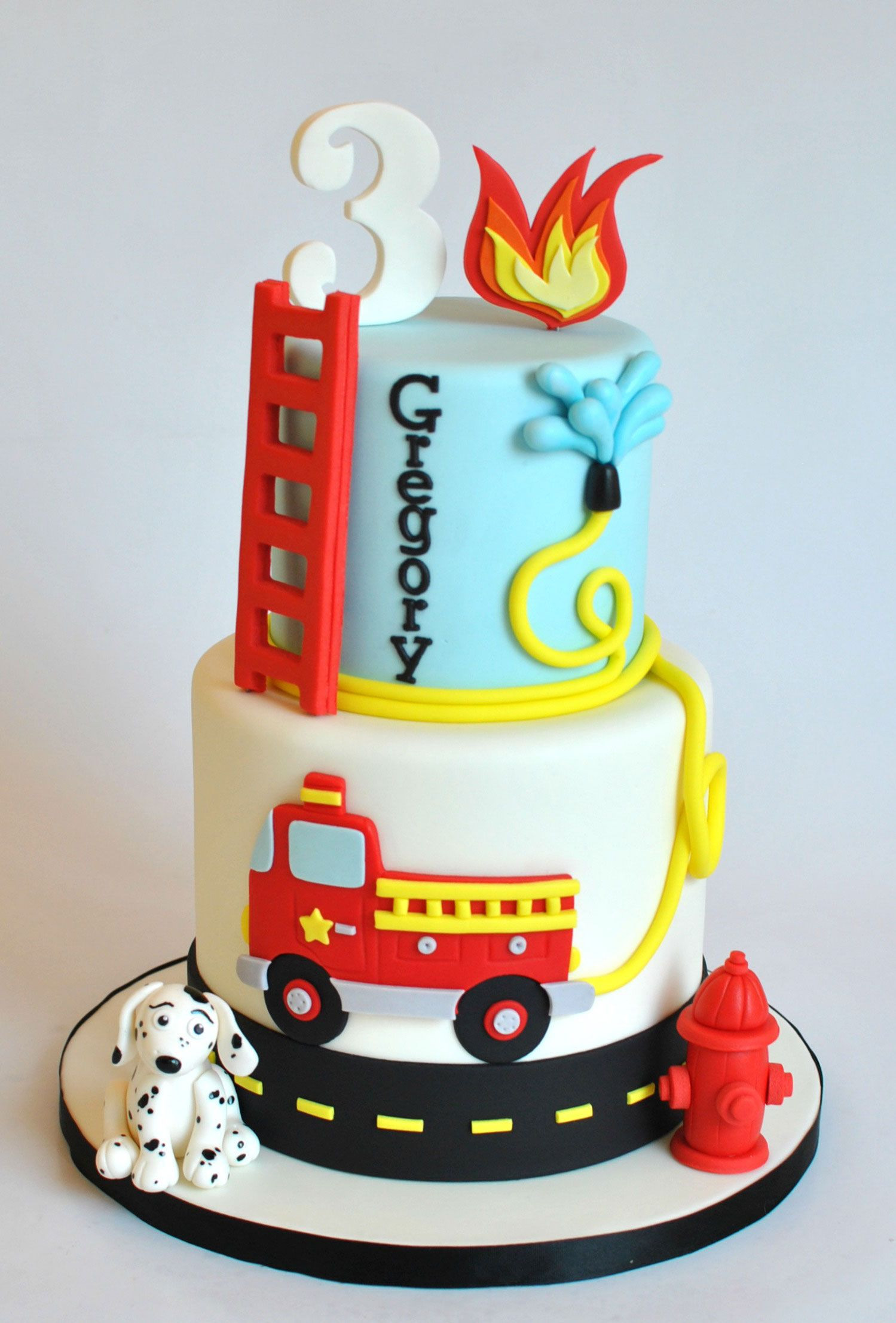 Best ideas about Birthday Cake Fire
. Save or Pin Firetruck Cake Hope s Sweet Cakes Now.