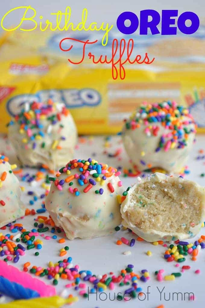 Best ideas about Birthday Cake Flavor
. Save or Pin Birthday Cake Oreo Truffles House of Yumm Now.