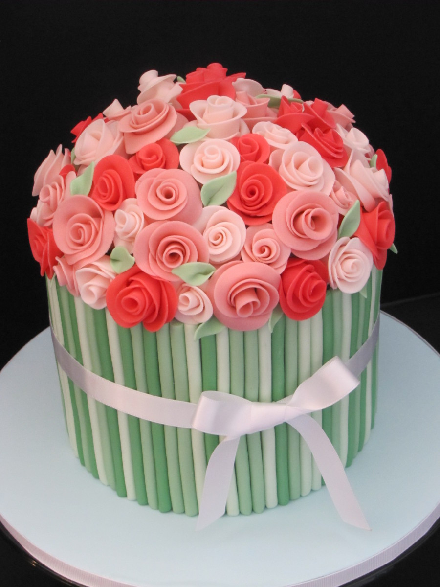 Best ideas about Birthday Cake Flowers
. Save or Pin Flower Bouquet Birthday Cake Cake Decorating munity Now.